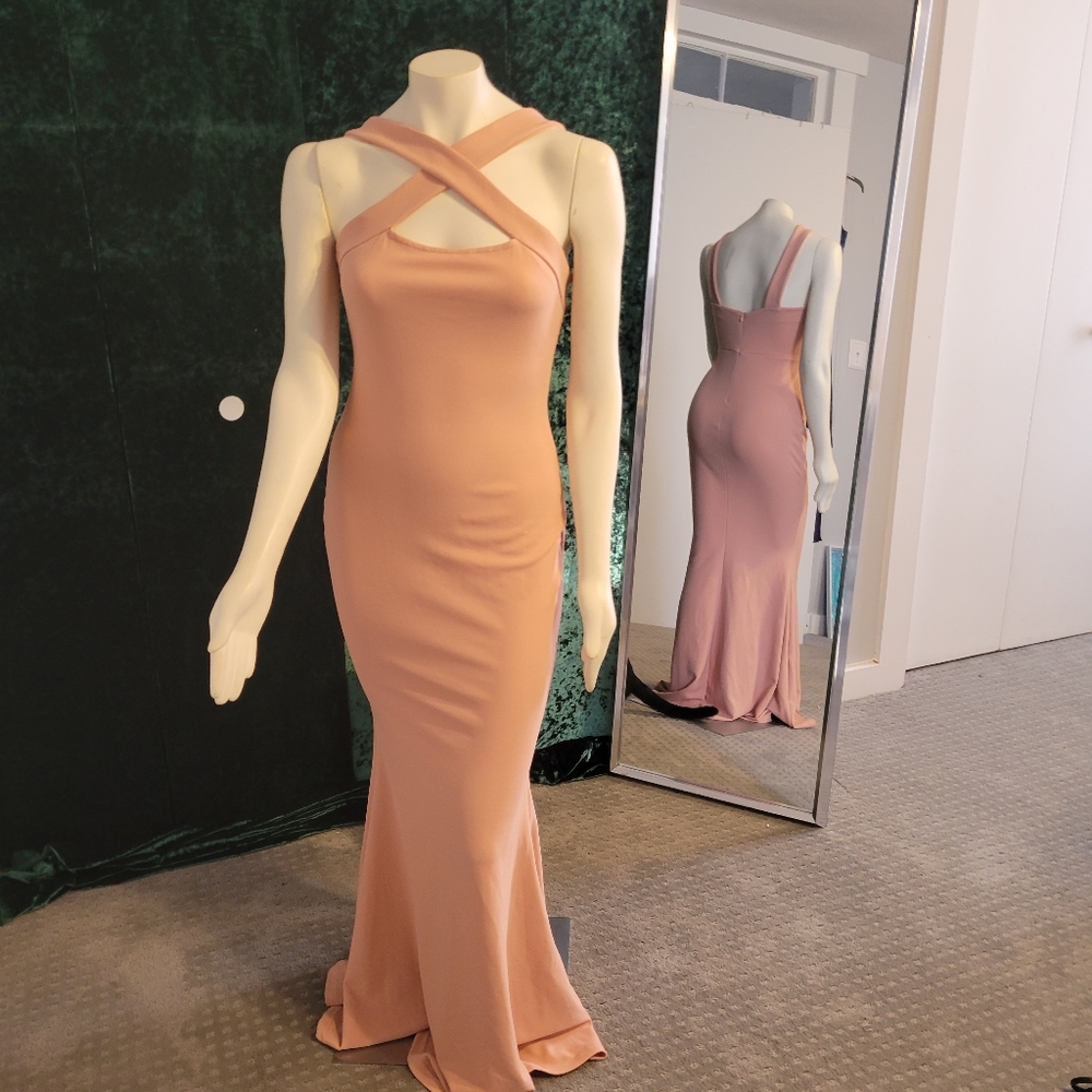 #7 Salmon Pink Gown